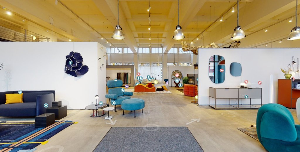 Visite virtuelle du shoowroom Ligne Roset