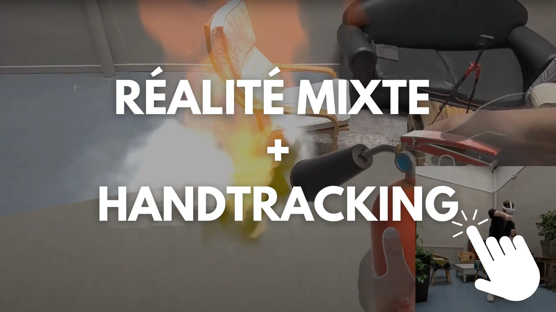 Miniature vidéo de la vidéo handtracking et réalité mixte