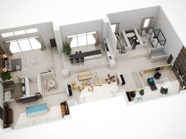 3DCREATION 3d plan immobilier